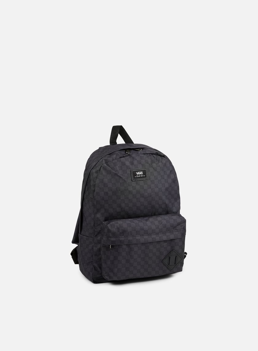 vans old skool ii black & white checker backpack