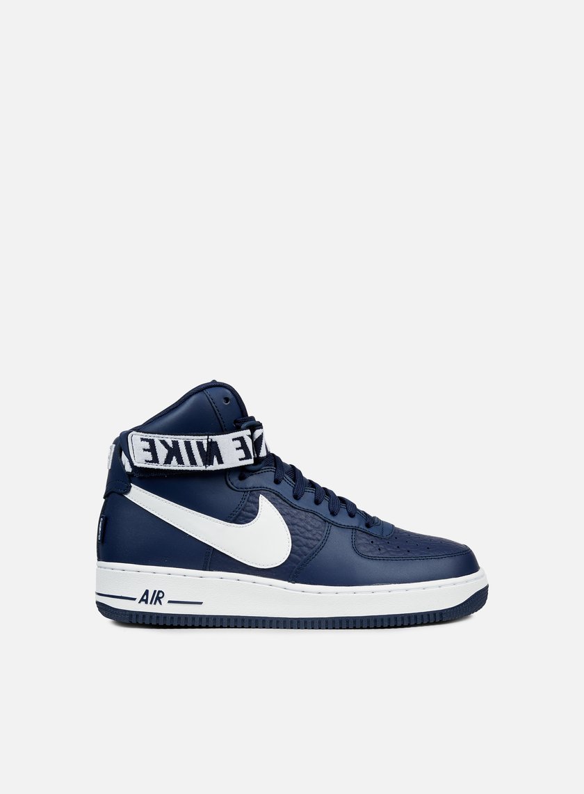 NIKE - Air Force 1 High 07, College Navy/White € 80,50 - 315121-414 ...