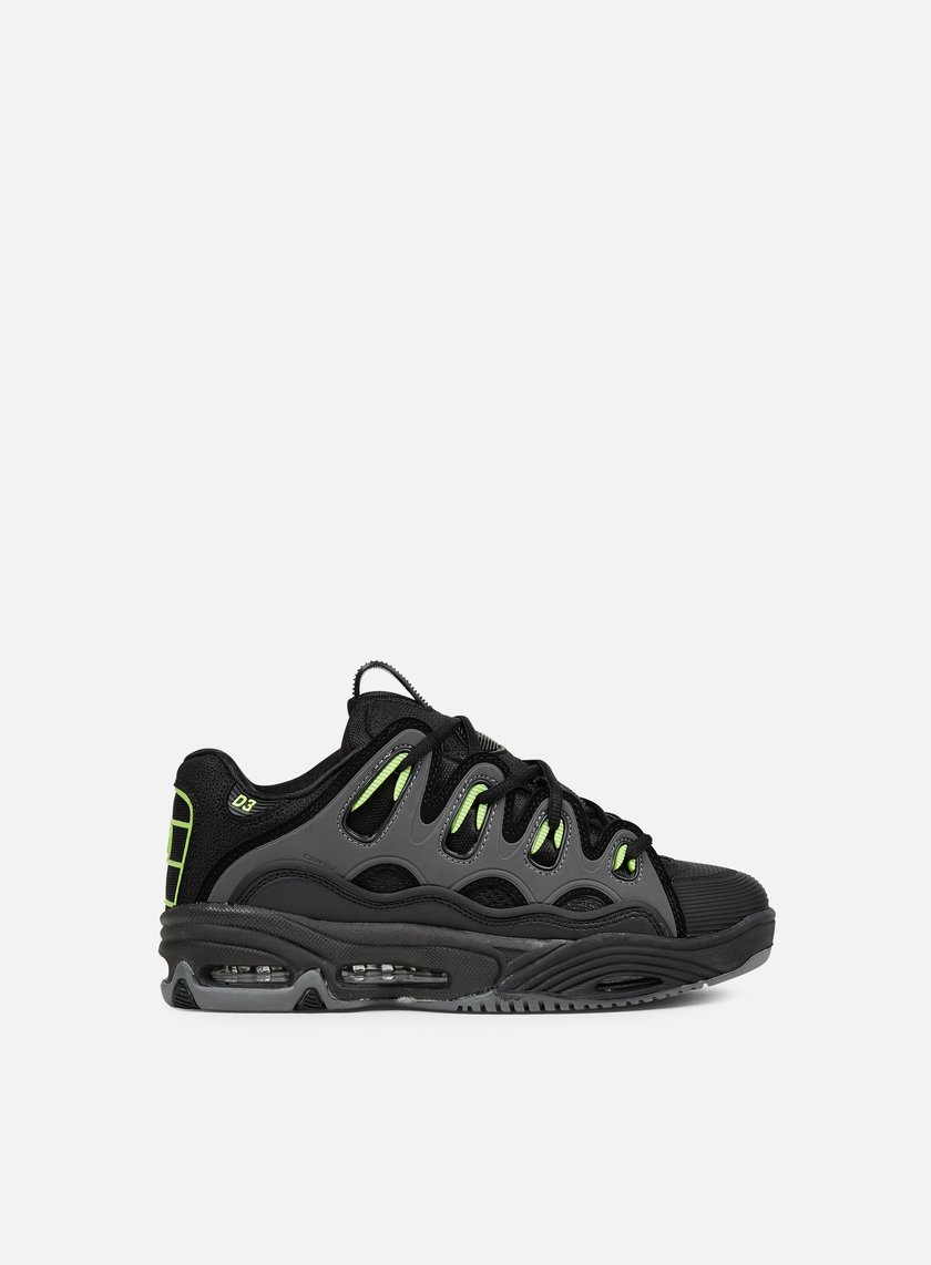 OSIRIS - D3 2001, Black/Green/Charcoal € 74,50 - 1141-118 Sneakers Low ...